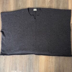 Eskandar Neiman Marcus wool blend hand loomed oversized boxy sweater One Size OS